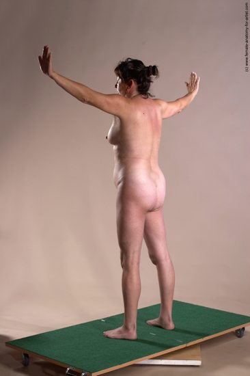 Nude Woman White Standing poses - ALL Average medium brown Standing poses - simple Pinup