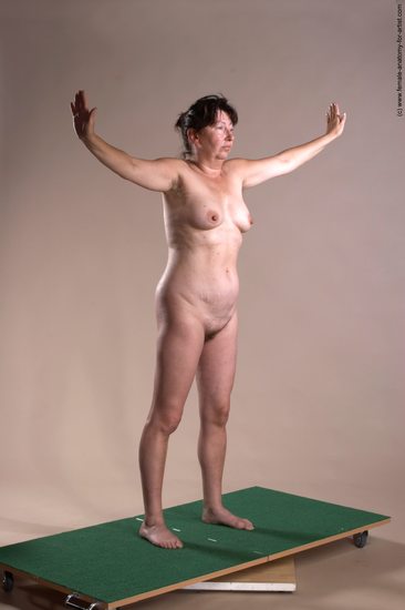 Nude Woman White Standing poses - ALL Average medium brown Standing poses - simple Pinup