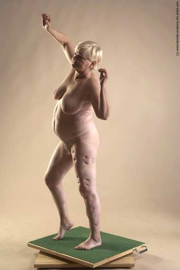 Nude Woman White Standing poses - ALL Average short blond Standing poses - simple Pinup