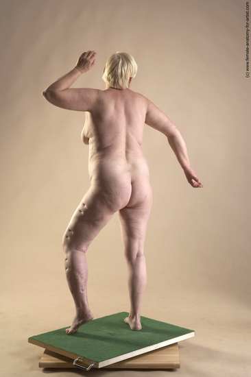 Nude Woman White Standing poses - ALL Average short blond Standing poses - simple Pinup