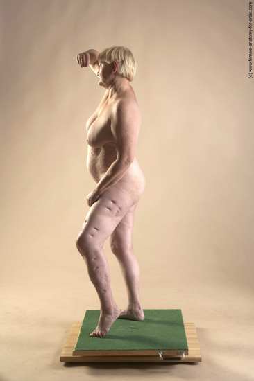 Nude Woman White Standing poses - ALL Average short blond Standing poses - simple Pinup