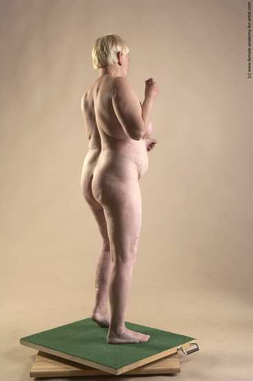 Nude Woman White Standing poses - ALL Average short blond Standing poses - simple Pinup