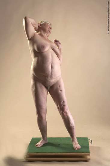 Nude Woman White Standing poses - ALL Average short blond Standing poses - simple Pinup