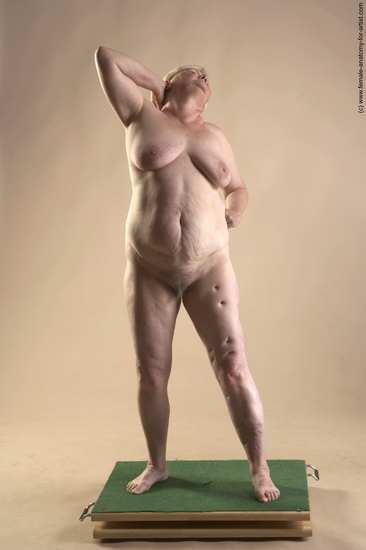 Nude Woman White Standing poses - ALL Average short blond Standing poses - simple Pinup