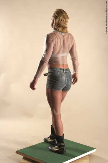 Casual Woman White Standing poses - ALL Muscular medium blond Standing poses - simple Academic