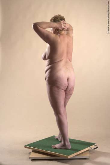 Nude Woman White Standing poses - ALL Average short blond Standing poses - simple Pinup