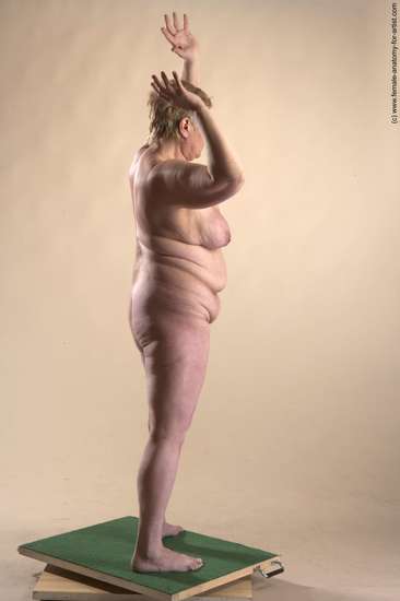 Nude Woman White Standing poses - ALL Average short blond Standing poses - simple Pinup