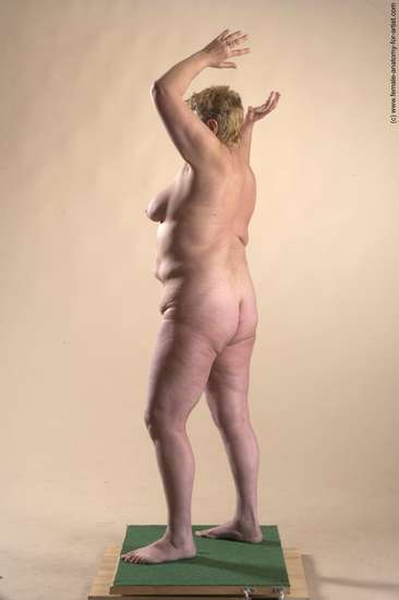 Nude Woman White Standing poses - ALL Average short blond Standing poses - simple Pinup