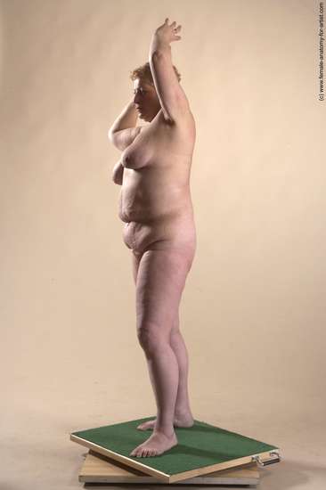 Nude Woman White Standing poses - ALL Average short blond Standing poses - simple Pinup