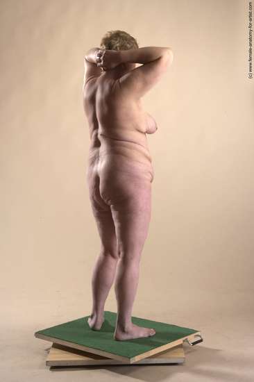 Nude Woman White Standing poses - ALL Average short blond Standing poses - simple Pinup