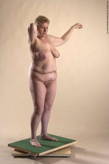 Nude Woman White Standing poses - ALL Average short blond Standing poses - simple Pinup