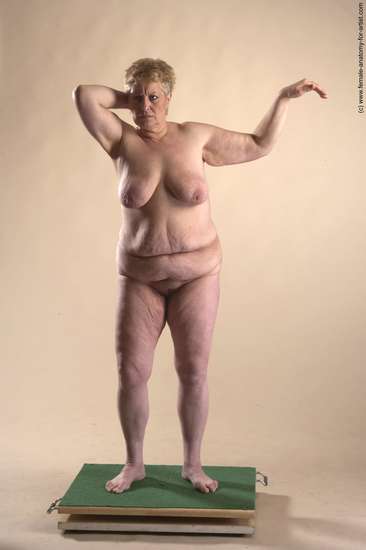 Nude Woman White Standing poses - ALL Average short blond Standing poses - simple Pinup