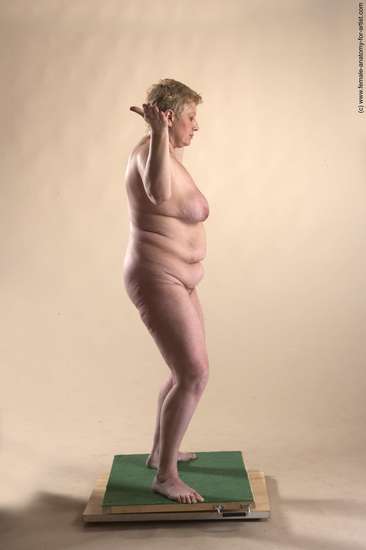 Nude Woman White Standing poses - ALL Average short blond Standing poses - simple Pinup