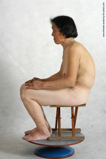 and more Nude Woman Asian Sitting poses - ALL Slim medium black Sitting poses - simple Pinup