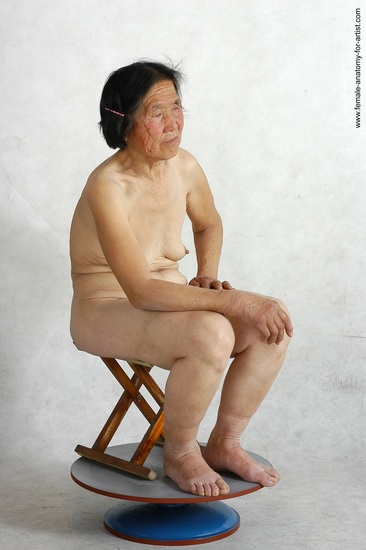 and more Nude Woman Asian Sitting poses - ALL Slim medium black Sitting poses - simple Pinup