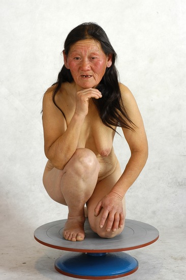 and more Nude Woman Asian Standing poses - ALL Slim long black Standing poses - simple Pinup