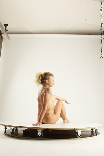 Nude Woman Multi angle poses Pinup