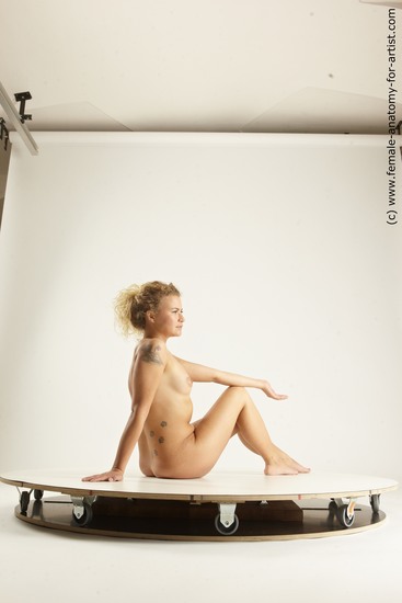 Nude Woman Multi angle poses Pinup