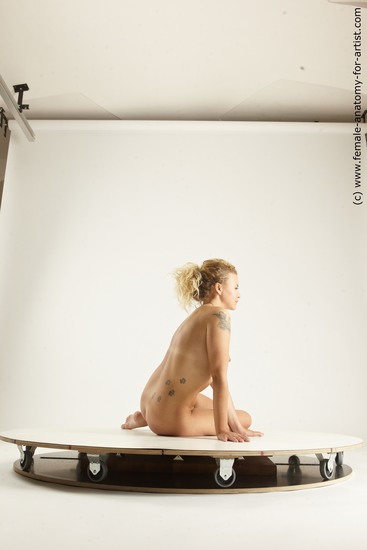 Nude Woman Multi angle poses Pinup