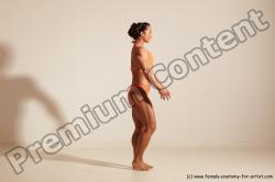 Angelina Bodybuilding poses