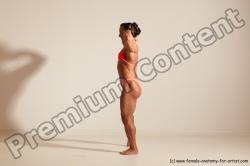 Angelina Bodybuilding poses