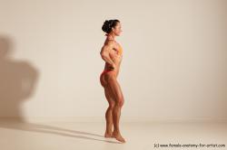 Angelina Bodybuilding poses