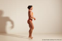 Angelina Bodybuilding poses