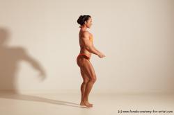 Angelina Bodybuilding poses