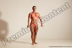 Angelina Bodybuilding poses