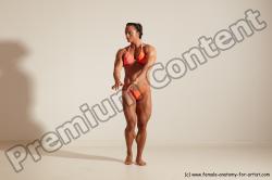 Angelina Bodybuilding poses