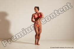 Angelina Bodybuilding poses