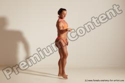 Angelina Bodybuilding poses