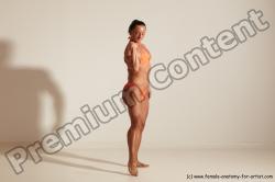 Angelina Bodybuilding poses