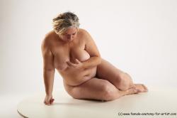 Nude Woman White Sitting poses - ALL Average dreadlocks blond Sitting poses - simple Pinup