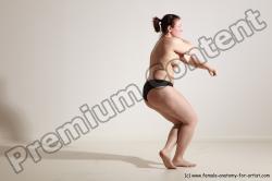 Nude Martial art Woman White Standing poses - ALL Average medium colored Standing poses - simple Dynamic poses Pinup