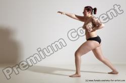 Nude Martial art Woman White Standing poses - ALL Average medium colored Standing poses - simple Dynamic poses Pinup