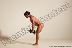 Angelina Bodybuilding poses