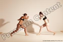 Capoeira poses