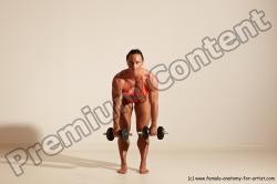 Angelina Bodybuilding poses