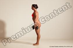 Angelina Bodybuilding poses