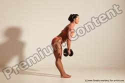 Angelina Bodybuilding poses