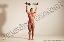 Angelina Bodybuilding poses