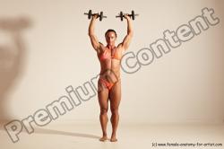 Angelina Bodybuilding poses