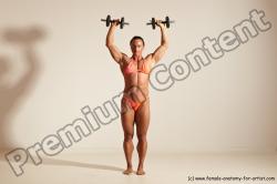 Angelina Bodybuilding poses