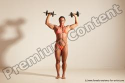 Angelina Bodybuilding poses