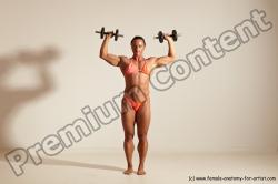 Angelina Bodybuilding poses