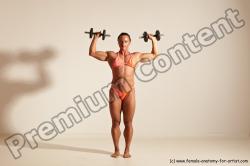 Angelina Bodybuilding poses