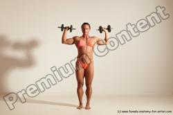 Angelina Bodybuilding poses