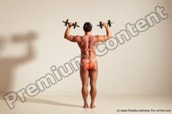 Angelina Bodybuilding poses