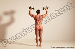 Angelina Bodybuilding poses